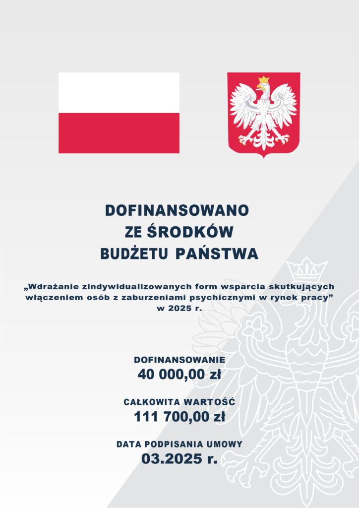Plakat projektowy