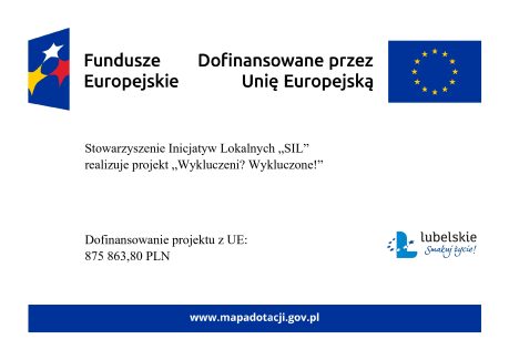 plakat projektowy Wykluczeni? Wykluczone!